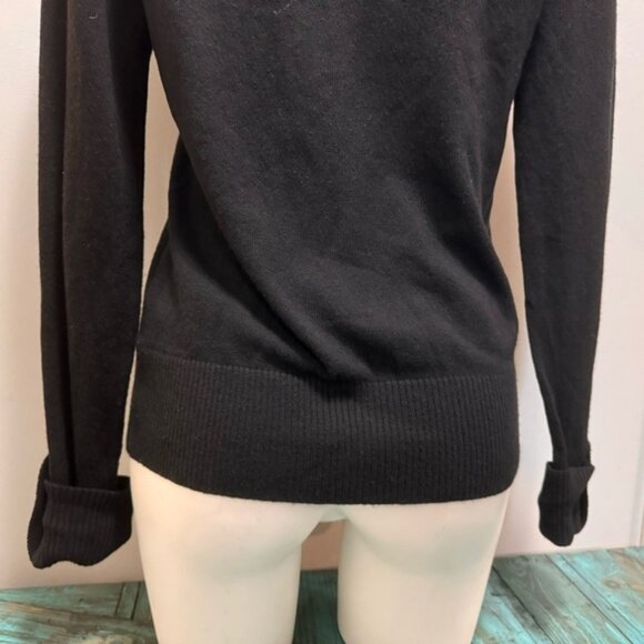 Banana Republic Wool Cashmere Turtleneck Sweater Size Medium - Picture 7 of 9